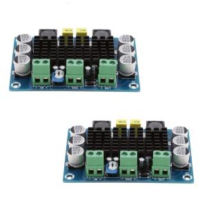 แผ่นเครื่องขยายเสียงซับวูฟเฟอร์กำลังไฟโมโนสำหรับเครื่องขยายเสียงอุปกรณ์เสริมโฮมเธียเตอร์12-26V เครื่องขยายเสียง100W ทนทาน