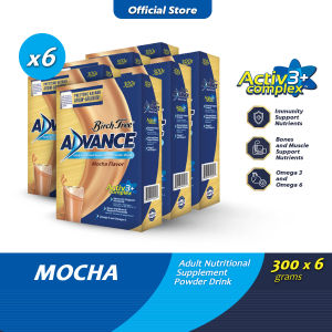 Birch Tree Advance Adult Powdered Milk Mocha 300g Bundle of 6 - Affordable Adult Supplement Drink
