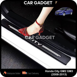Honda City GM2 GM3 Door Step Sticker Protector Fit For 2008 - 2013 TMO 5th Gen CarGadget Car Accessories