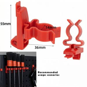 Assorted Pegboard Hooks ABS Pegboard Accessories for Auto Detailing Tools & Storage Organization