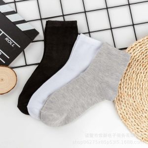 MD-P251 Kaos Kaki Sport Socks Motif Polos Pria Wanita Panjang Diatas Mata Kaki Kaos kaki Office Kantoran Kaus Kaki Olah Raga Fashion