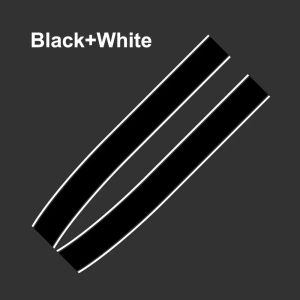kkmf 2Pcs Hood Racing Stripe Vinyl Car Stickers Engine Cover Decor Decal Auto Front Bonnet Exterior Body Decor Accessories 8N6Y2