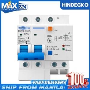 Main Switch Residual Current Circuit Breaker Main Switch with Surge Protector RCBO MCB with Lightning Protection SPD