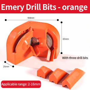 Electric drill bit sharpener with grinding wheel / portable sharpening tool 2-16mm multi-purpose drill bit