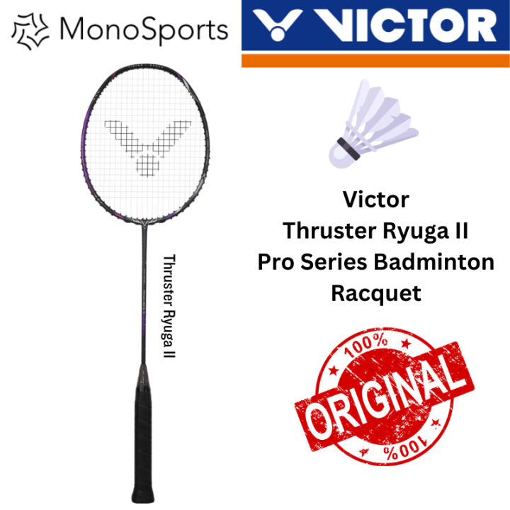 Victor Thruster Ryuga 2 Pro Badminton Racket 100 Original Lazada