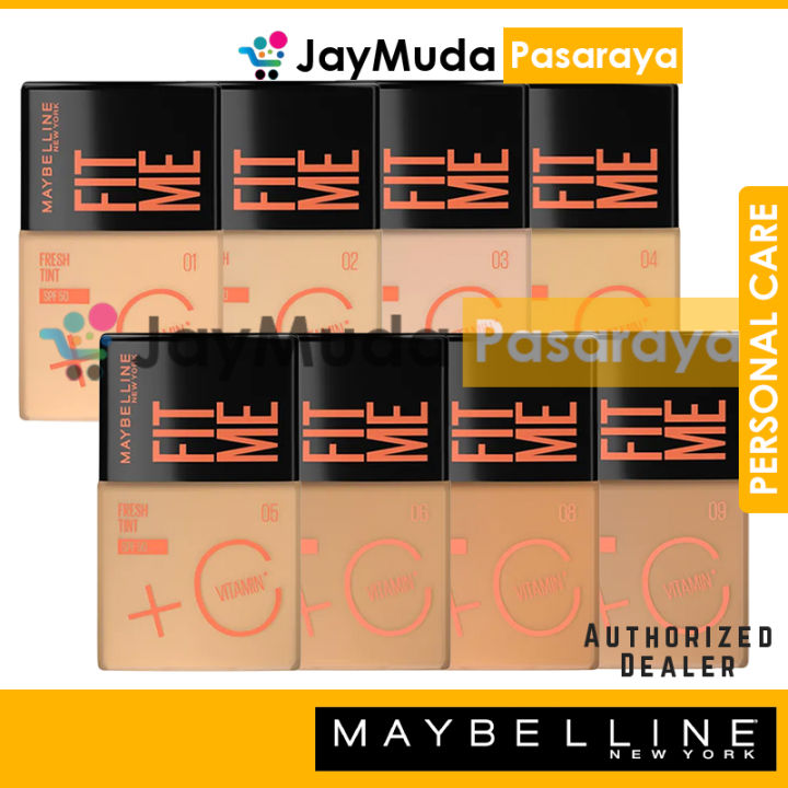 Maybelline Fit Me Fresh Tint Vit C + Spf 50- 30Ml- Shade 02