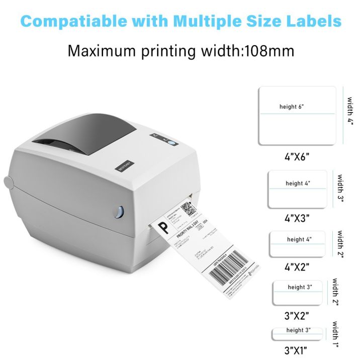 BESTEASY USPS Waybill Express Thermal Printer Sticker label printer