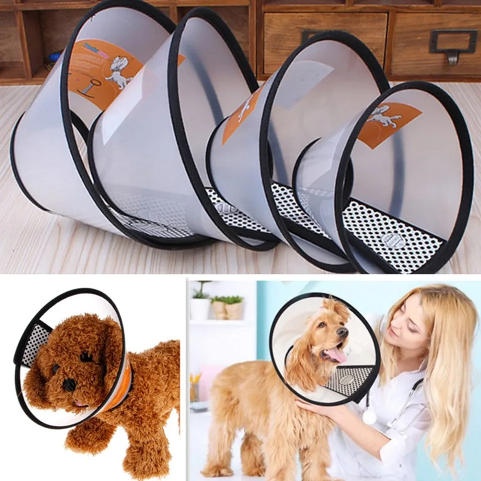 Pet Collar Ruff Funnel Cover Anti Bite Lick Safety Practical Neck