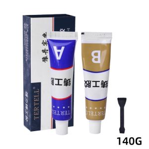 A+B Metal Repairing Glue Super Glue Iron Steel Auto Radiator Water Tank Special Leakage Plugging Welding Glue 50/70/100/140g