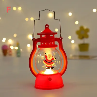 Christmas Lights Led Retro Small Oil Lamp LED Light Birthday Party Light Christmas Gift Decorative