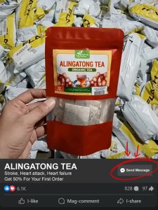Miracle Herbs Alingatong Organic Tea  Herbal Wellness Tea Drink