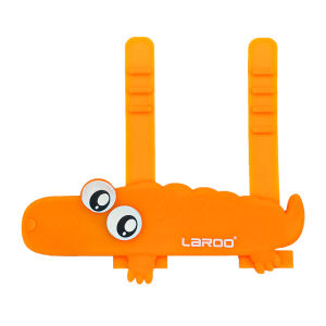 Laroo Silicone Dog LED mặt dây chuyền có thể sạc lại Dog đèn an toàn phát sáng dây xích khai thác cổ áo tập tin đính kèm cho chó chạy cắm trại hoặc xe đạp