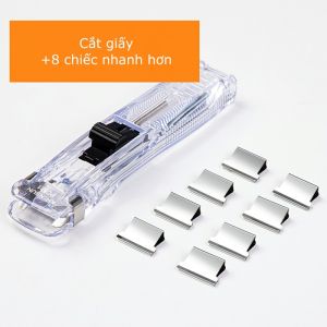 Set kẹp giấy 8 ghim thay thế  kẹp cố định giấy bằng thép không gỉ kẹp tài liệu hồ sơ văn phòng chắc chắn tái sụng-HAUSE