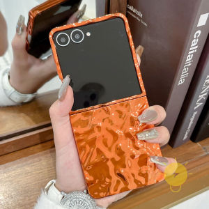 For Phone Case TPU Plating Fold Phone Case For i 15 Cover 手机壳 Aesthetic Korean Cute