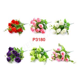 FA P3180 Bunga Rose Buatan dengan Bahan Sutra untuk Hiasan Dekorasi Bunga Hias