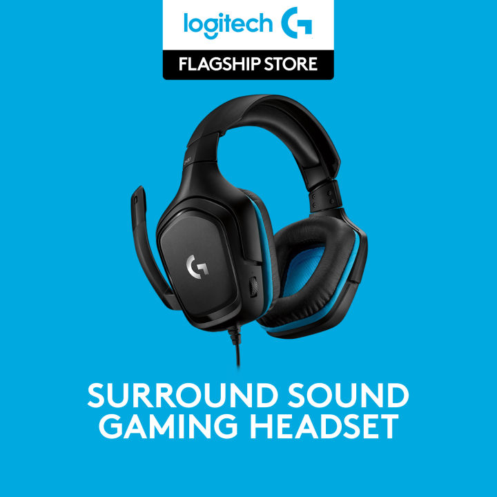 Logitech G431 Surround Sound Gaming Headset Lazada Lazada