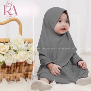 Gamis bayi perempuan (0 bulan - 1 tahun) / Baju bayi perempuan one set (6 bulan - 18 bulan)