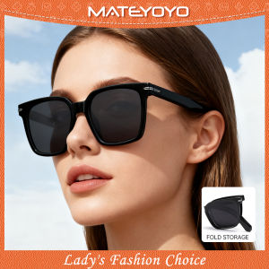 MATEYOYO Women Mens Sunglasses Foldable Sunglasses Fashion Sunglasses UV400 Resistant Foldable Summer Sunglasses Ultra Light Outdoor Traveling Walking Shopping Driving