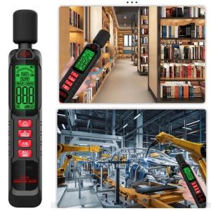 Effective Sound Level Meter Handheld Noise Analyzers Accessory for Monitoring Sound Level in Public Space