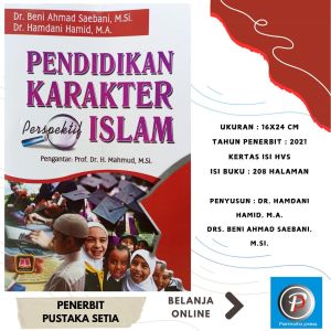PENDIDIKAN KARAKTER PERSPEKTIF ISLAM ~ PUSTAKA SETIA