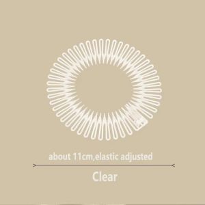 Korean Invisible Broken Hair Hairpin Full Circle Stretch Flexible Comb Teeth Headband Hair Hoop Styling Accessories