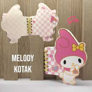 BINDER BOOK MELODY | BUKU NOTES KECIL | BUKU CATATAN MEMO | BINDER BOOK | BINDER BOOK CAPYBARA | BINDER BOOK LABUBU | BINDER BOOK SANRIO | KUROMI | MELODY | CINAMORROL | POMPOMPURIN