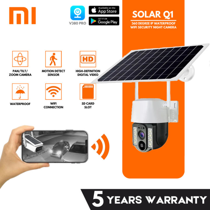 Night vision ip camera with sim card newest slot