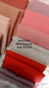 Kerudung Segi Empat Bella Square / Hijab Segi Empat / Kerudung Segi Empat Kekinian