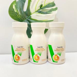 BUNDLING 3 PCS CoolVita MultiVitamin Chewable (Kunyah) Rasa Orange Pengemuk Badan