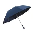 25 Inches Pongee Aluminum Post Foam Handle Long Umbrella. 