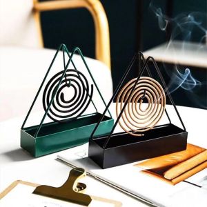 Triangle Mosquito Incense Holder Household Creative Stand Ebony Shelf Support Mosquito holder
