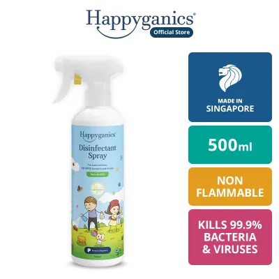 Happyganics Disinfectant Spray 500ml (Kills 99.9% germs)