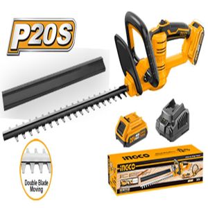 เครื่องแต่งพุ่มไม้ไร้สาย 20V INGCO รุ่น CHTLI20461 รวมแบตและที่ชาร์จ