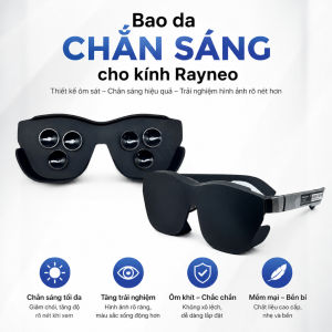 Bao da chống bụi và chắn sáng cho kính ar Rayneo Air3/3S/3S Pro/Air4 pro/GT/Gt Max.
