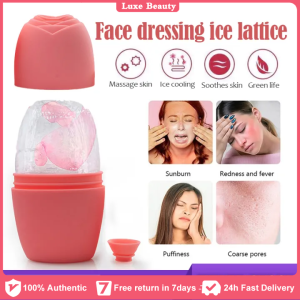 【Local Delivery】Face Roller Ice Mold Massager Face Lift Reduce Acne Shrink Pores Sun Damage Redness Massage Ice Roller
