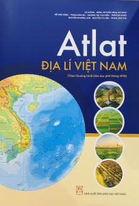 Sách - Atlat Địa Lí Việt Nam ( Theo chương trình GD phổ thông 2018) + bán kèm 1 quyển vở viết
