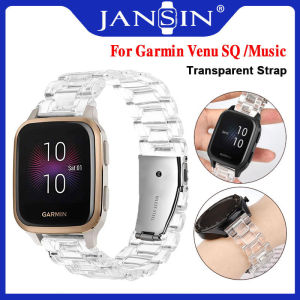 Watch strap for Garmin Venu SQ Music strap Transparent strap Garmin Venu Sq Sport and Fitness Tracking Smart Watch watchband accessories