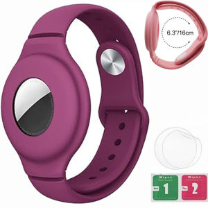 สายรัดข้อมือเด็ก สําหรับสร้อยข้อมือ Air tag GPS สายรัดข้อมือไนลอน ติดตามเด็ก สายรัดข้อมือยืดหยุ่น ปรับได้ ระบายอากาศได้ สําหรับเด็ก