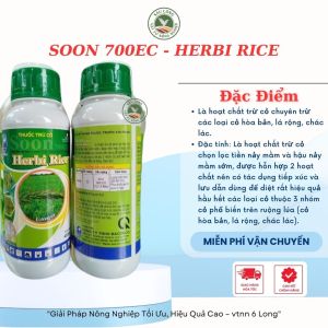 thuốc trừ cỏ HERBI RICE | chuyên trừ các loại cỏ hòa bản lá rộng chác lác