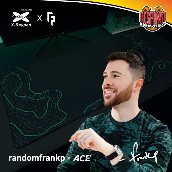 Randomfrankp x X-Raypad ACE Control Gaming Mousepad