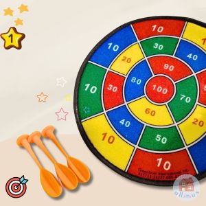 กระดานปาเป้าพร้อมลูกดอก กระดานปาเป้าแขวนได้พร้อมลูกดอก no.m-361