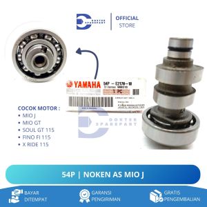 54P NOKEN AS CAMSHAFT MIO J / SOUL GT / MIO GT / X RIDE / FINO FI / PENGGERAK KLEP / TEMPLAR