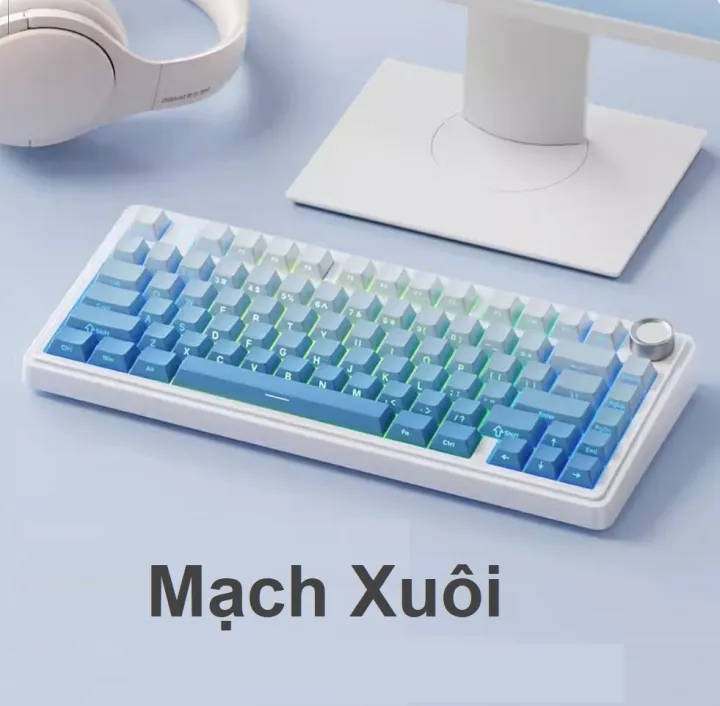 Bàn phím cơ không dây Aula F75, Hotswap 5 pin, 3 Modes, Led RGB, Gasket 5 lớp, đã custom bởi Nhà Sản Xuất | BigBuy360 - bigbuy360.vn Bàn phím cơ không dây Aula F75, Hotswap 5 pin, 3 Modes, Led RGB, Gasket 5 lớp, đã custom bởi Nhà Sản Xuất | BigBuy360 - bigbuy360.vn