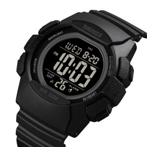 COD/BAYAR DITEMPAT Jam Tangan Pria  skmei 1771 rubber  water resist original