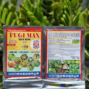 Gói Fugi max 25gam 100gam Amisupertop 500wp: Phòng trừ gỉ do nấm thối củ ghẻ sẹo loét thối quả thán thư vàng lá chín sớm lem lép hạt khô vằn