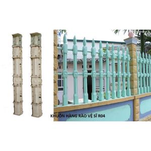 Khuôn Đúc Bê Tông Hàng Rào Vệ Binh 1m35