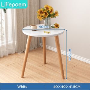 Sofa Side Table Nordic Side Table Bedside Table Wooden Coffee Table Bedroom Furniture Modern Living Room Cabinet Meja Kopi Small Table Corner Table