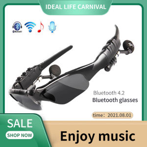 Smart Glasses Bluetooth 5.0 Wireless Sunglasses Outdoor Smart Sport Hands-Free Calling Calling Music Anti-Blue Eyeglasses Sports Calling Cycling