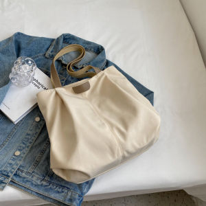 Fashionable Large Capacity Canvas Shoulder Bag for Women Casual Summer Tote Bag Simple Match College Students Class Bag㏇0706
