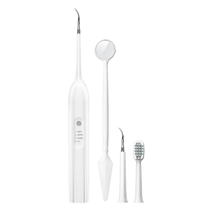 1Set MY001 Dental Scaler Effective Builtin Battery ABS Sonic Electric Dental Scaler for Home